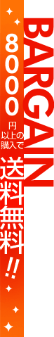 BARGAIN　８０００円以上の購入で送料無料